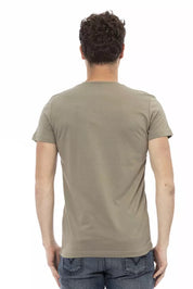 Trussardi Action Brown Cotton Men's T-Shirt