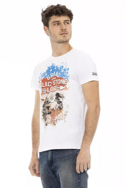 Trussardi Action White Cotton Men's T-Shirt