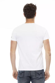 Trussardi Action White Cotton Men's T-Shirt