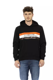 Automobili Lamborghini Black Cotton Men Sweater