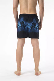 Just Cavalli Black Polyester Men Swim Short