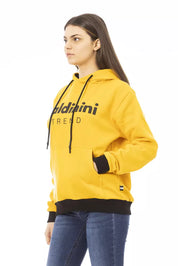 Baldinini Trend Yellow Cotton Women Hoodie