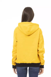 Baldinini Trend Yellow Cotton Women Hoodie