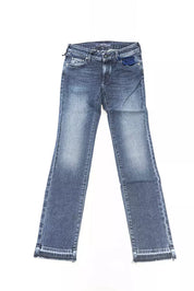 Jacob Cohen Blue Cotton Women Jeans