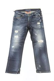 Jacob Cohen Blue Cotton Jeans Denim