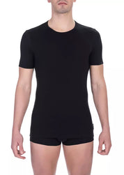 Bikkembergs "Black Cotton Men T-Shirt"