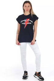 Frankie Morello White Cotton Women's Jeans