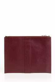 Trussardi Brown Leather Men Clutch