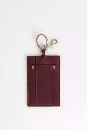 Trussardi Brown Leather Men Keychain