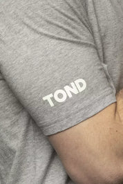 Tond Gray Cotton Men T-Shirt