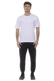 Tond White Cotton Men T-Shirt