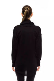 Montana Blu Black Wool Women Sweater