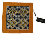 Dolce & Gabbana Elegant Silk Square Men's Scarf