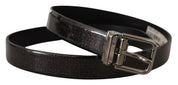 Dolce & Gabbana Elegant Multicolor Leather Belt