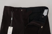 BENCIVENGA Elegant Brown Italian Dress Pants