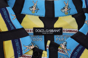 Dolce & Gabbana Multicolor Printed Viscose Casual Shirt