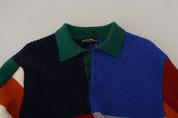 Dolce & Gabbana Pullover Sweater in Multicolor Stripes