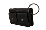 Dolce & Gabbana Elegant Mini Leather Wallet in Timeless Black