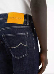 Jacob Cohen Italian Crafted Bandana Detail Jeans