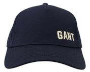 Gant Elegant Blue Cotton Baseball Hat