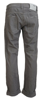 Acht Sleek Regular Denim Gray Jeans