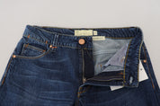 Acht Exquisite Tapered Italian Denim in Blue