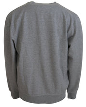 Aeronautica Militare Elegant Gray Pullover Sweater