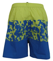 Dsquared² Exquisite Blue Green Swim Shorts Boxer