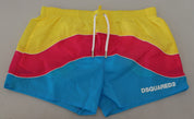 Dsquared² Exclusive Multicolor Swim Shorts Boxer