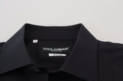 Dolce & Gabbana Elegant Black Formal Long Sleeve Shirt