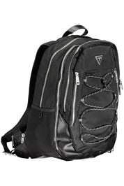 Guess Jeans Black Polyamide Men Backpack