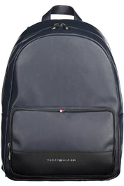 Tommy Hilfiger Blue Polyethylene Men Backpack