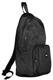 Calvin Klein Black Polyester Men Backpack