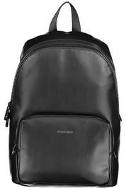 Calvin Klein Black Polyester Men Backpack