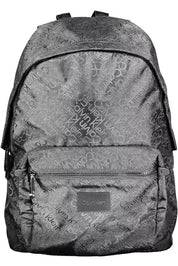 Calvin Klein Black Polyester Men Backpack