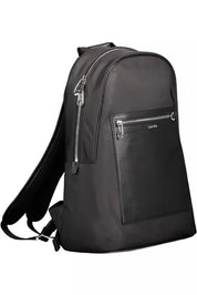 Calvin Klein Black Polyester Men Backpack