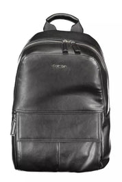 Calvin Klein Black Polyester Men Backpack