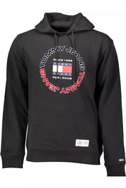 Tommy Hilfiger Black Cotton Men Sweater