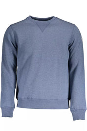 North Sails Blue Cotton Men Sweater