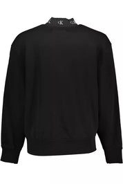 Calvin Klein Black Cotton Men Sweater