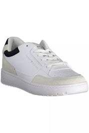 Tommy Hilfiger White Leather Men Sneaker