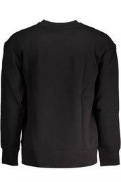 Tommy Hilfiger Black Cotton Men Sweater