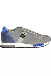 Blauer Gray Leather Men Sneaker