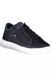 Tommy Hilfiger Blue Polyester Men Sneaker