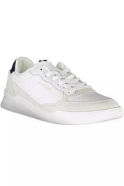 Tommy Hilfiger White Leather Men Sneaker