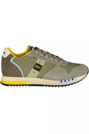 Blauer Green Leather Men Sneaker