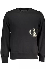 Calvin Klein Black Cotton Men Sweater