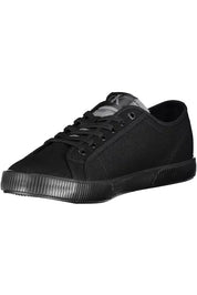 Calvin Klein Black Cotton Men Sneaker