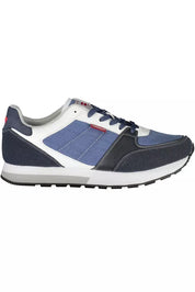 Carrera Blue Eco Leather Men Sneaker