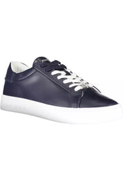 Calvin Klein Blue Leather Men Sneaker